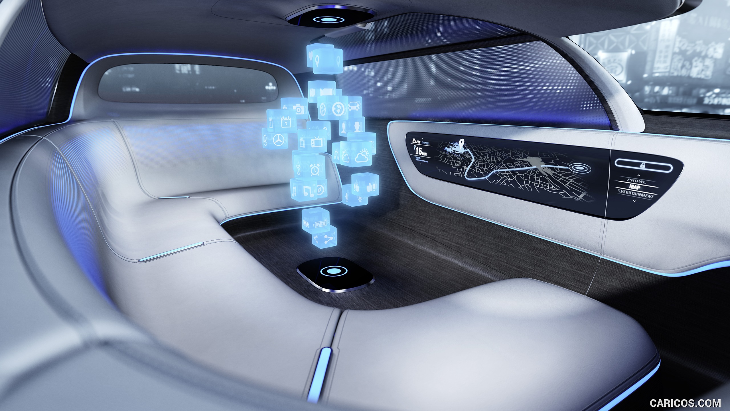2015 Mercedes-Benz Vision Tokyo Concept - Interior, #18 of 22