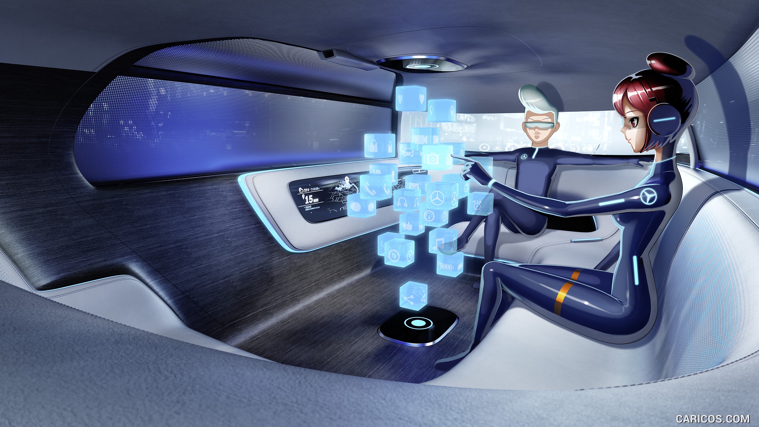 2015 Mercedes-Benz Vision Tokyo Concept - Interior, #19 of 22