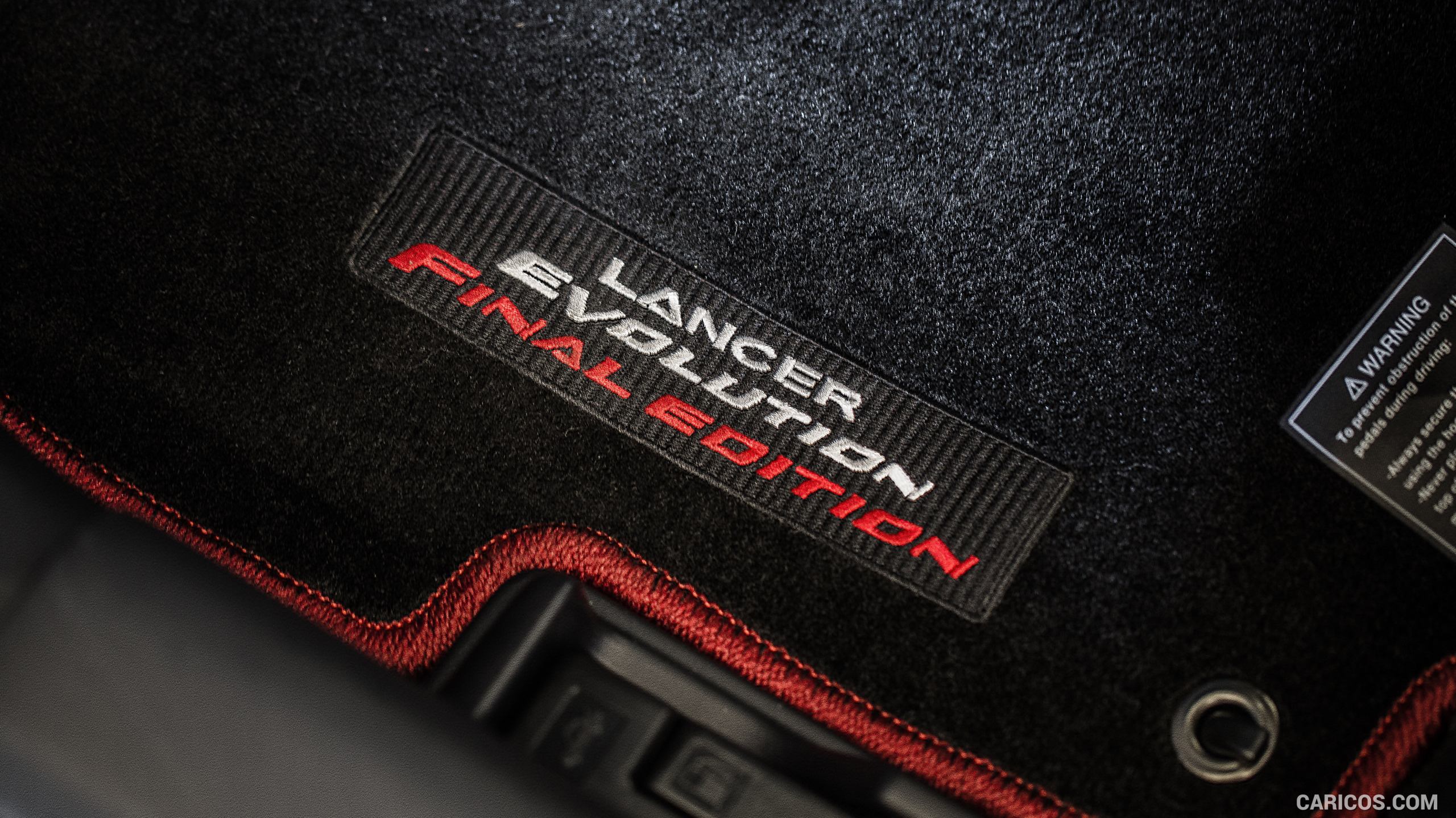 2015 Mitsubishi Lancer Evolution Final Edition - Interior, Floor Mat, #19 of 30