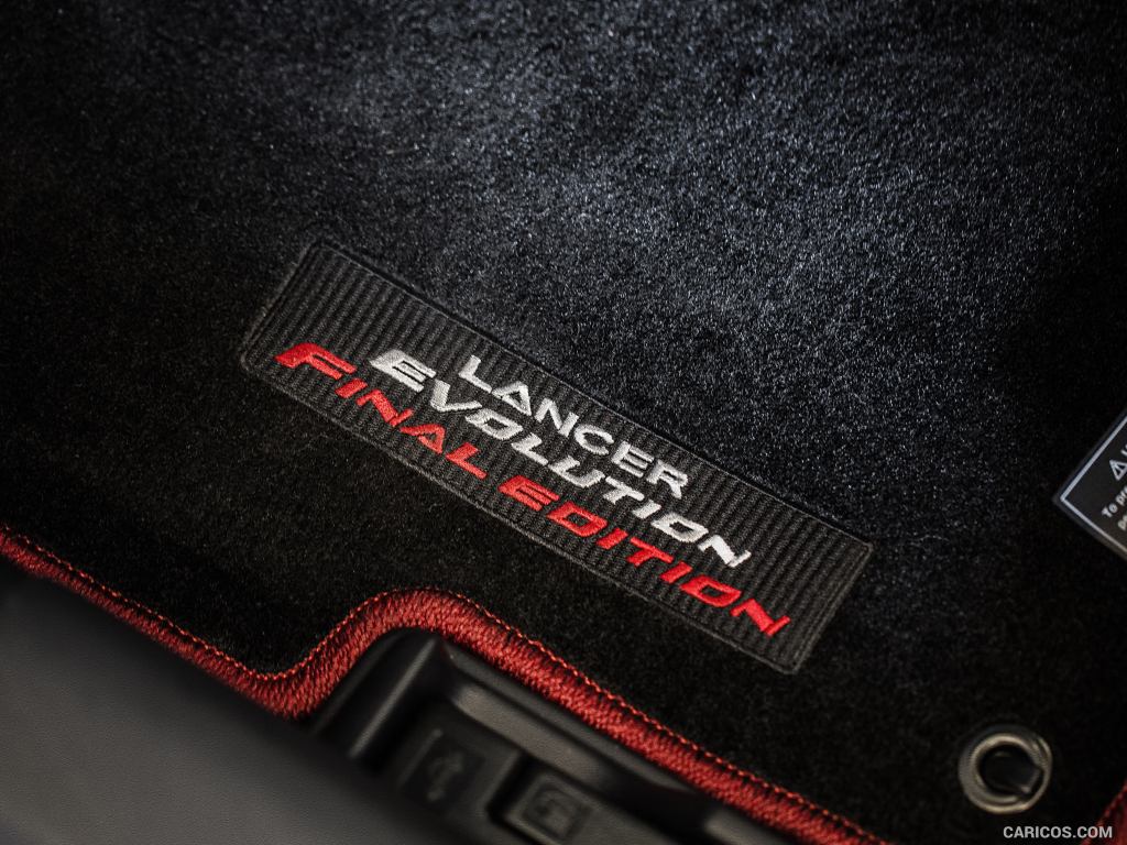 2015 Mitsubishi Lancer Evolution Final Edition - Interior, Floor Mat