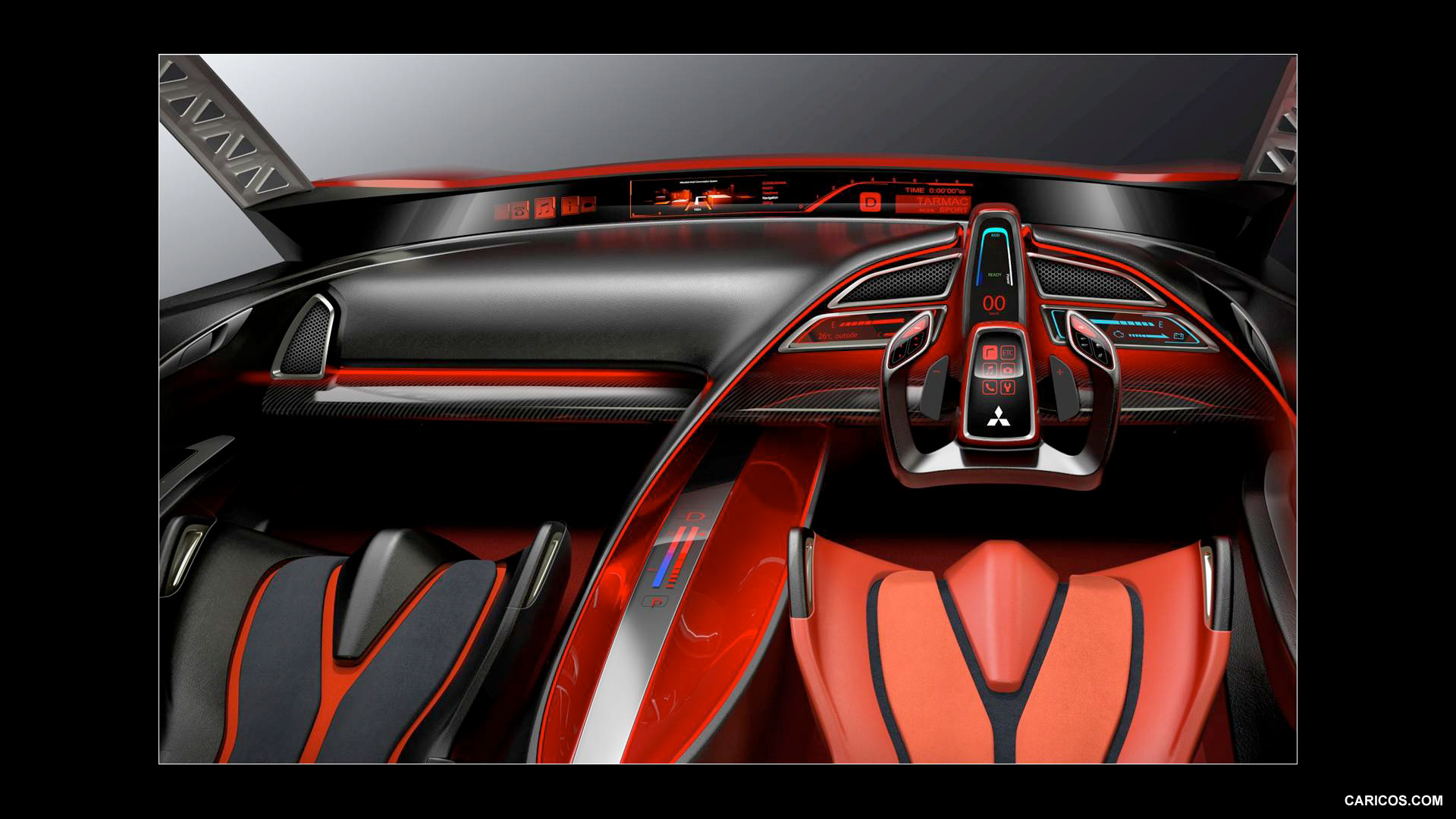 2015 Mitsubishi XR-PHEV II Concept  - Design Sketch, #19 of 28