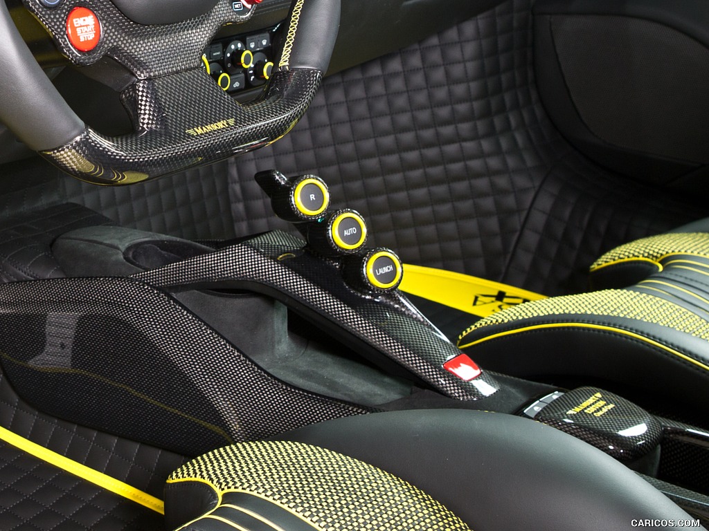 2016 MANSORY 4XX SIRACUSA based on Ferrari 488 GTB - Interior, Detail