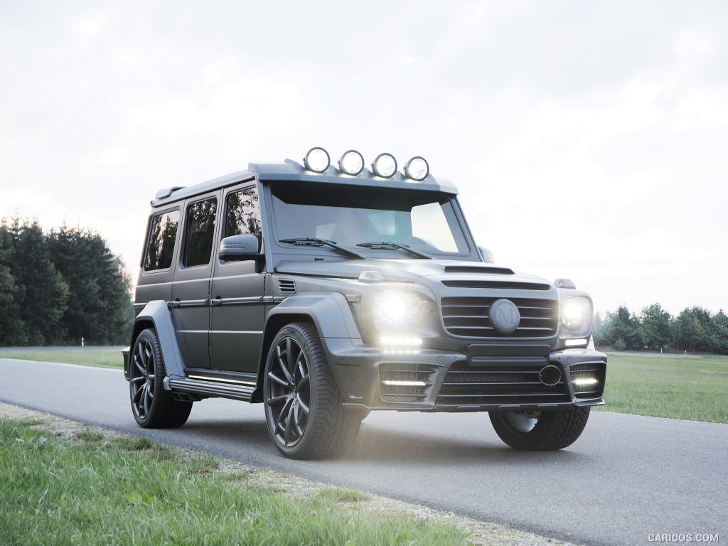 2016 MANSORY GRONOS Black Edition based on Mercedes G63 AMG - Front