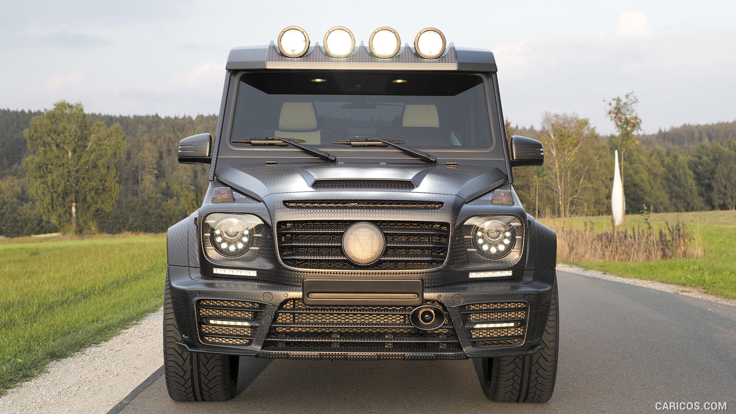 2016 MANSORY GRONOS Black Edition based on Mercedes G63 AMG - Front, #3 of 16