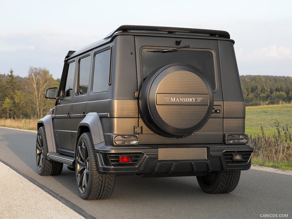 2016 MANSORY GRONOS Black Edition based on Mercedes G63 AMG - Rear