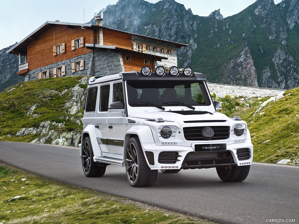 2016 MANSORY GRONOS Facelift based on Mercedes-AMG G63 - Front