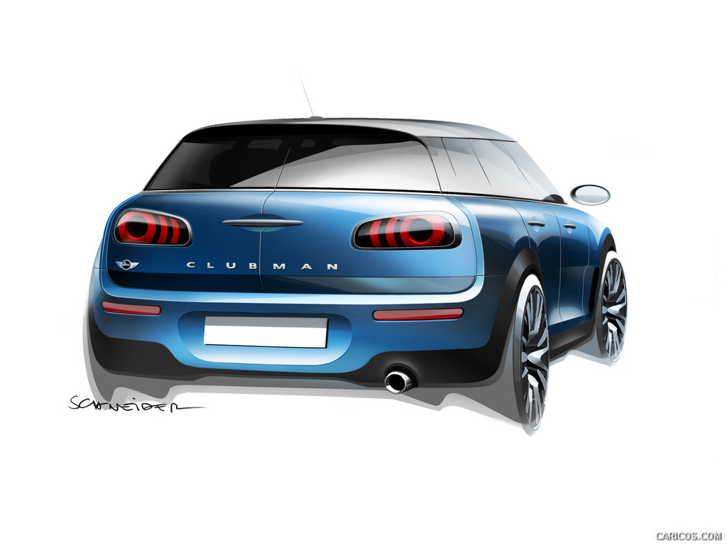 2016 MINI Clubman  - Design Sketch