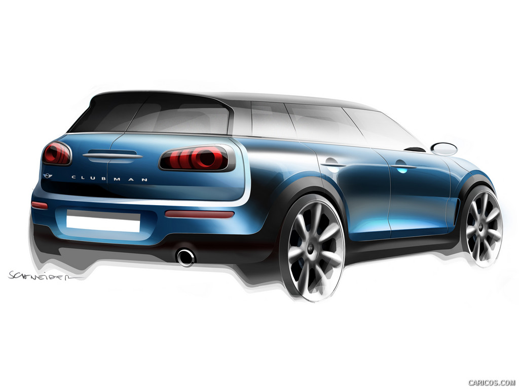 2016 MINI Clubman  - Design Sketch