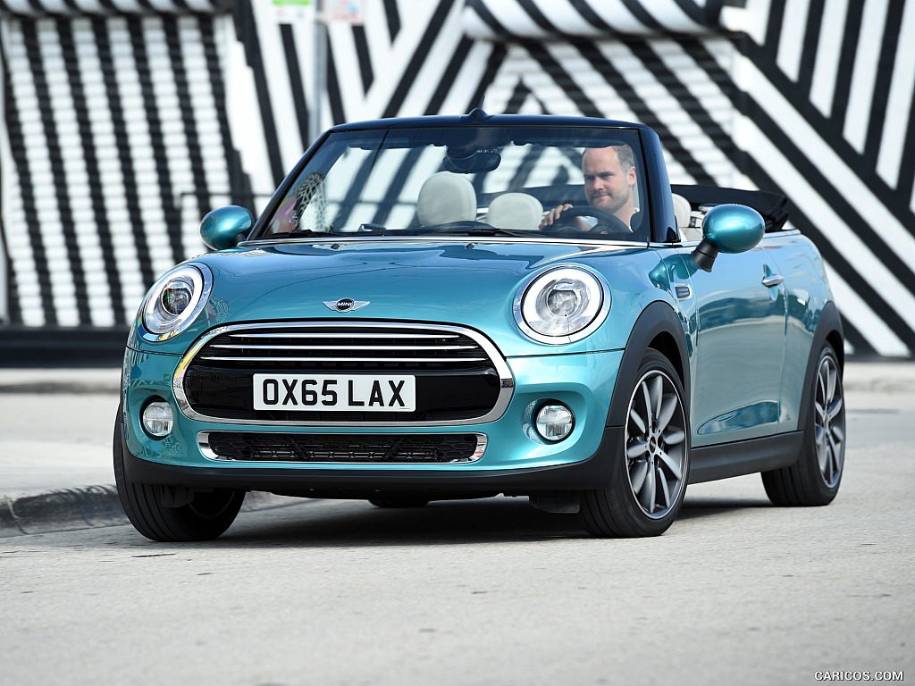 2016 MINI Cooper Convertible (Color: Caribbean Aqua Metallic)