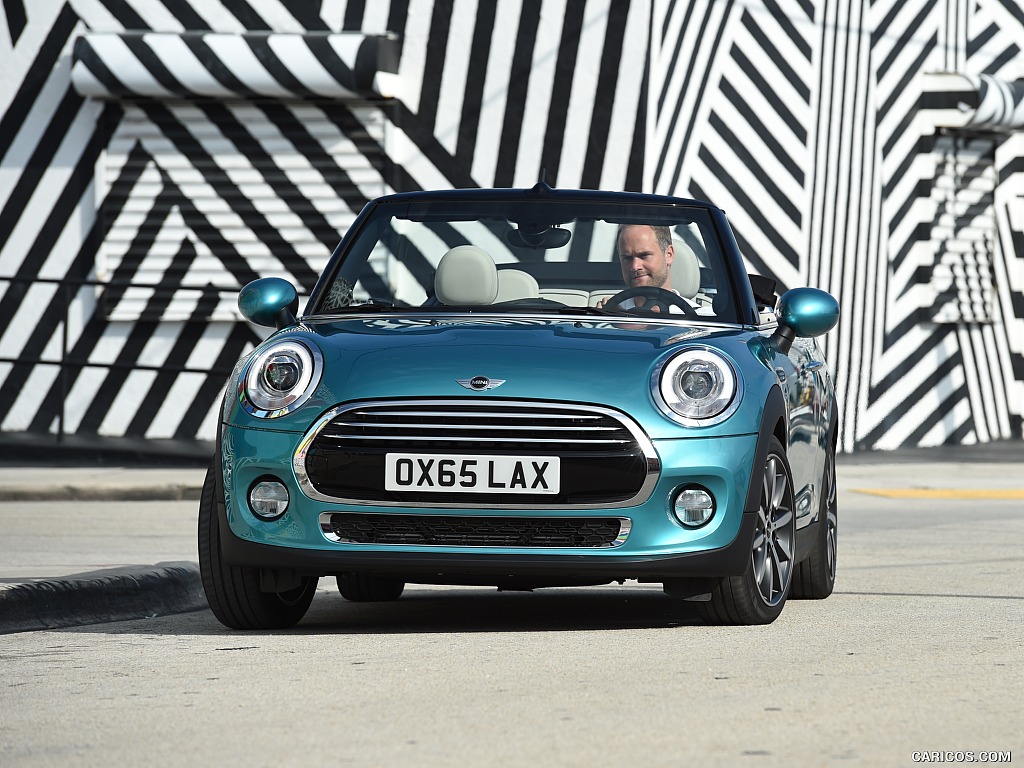 2016 MINI Cooper Convertible (Color: Caribbean Aqua Metallic)