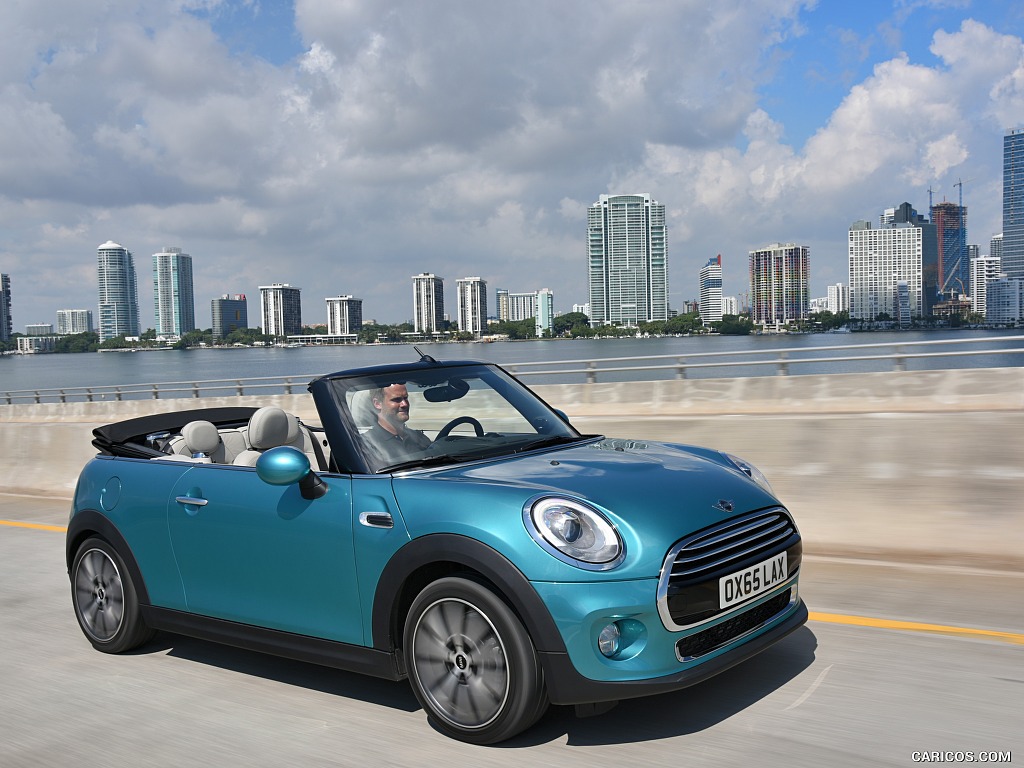 2016 MINI Cooper Convertible (Color: Caribbean Aqua Metallic)