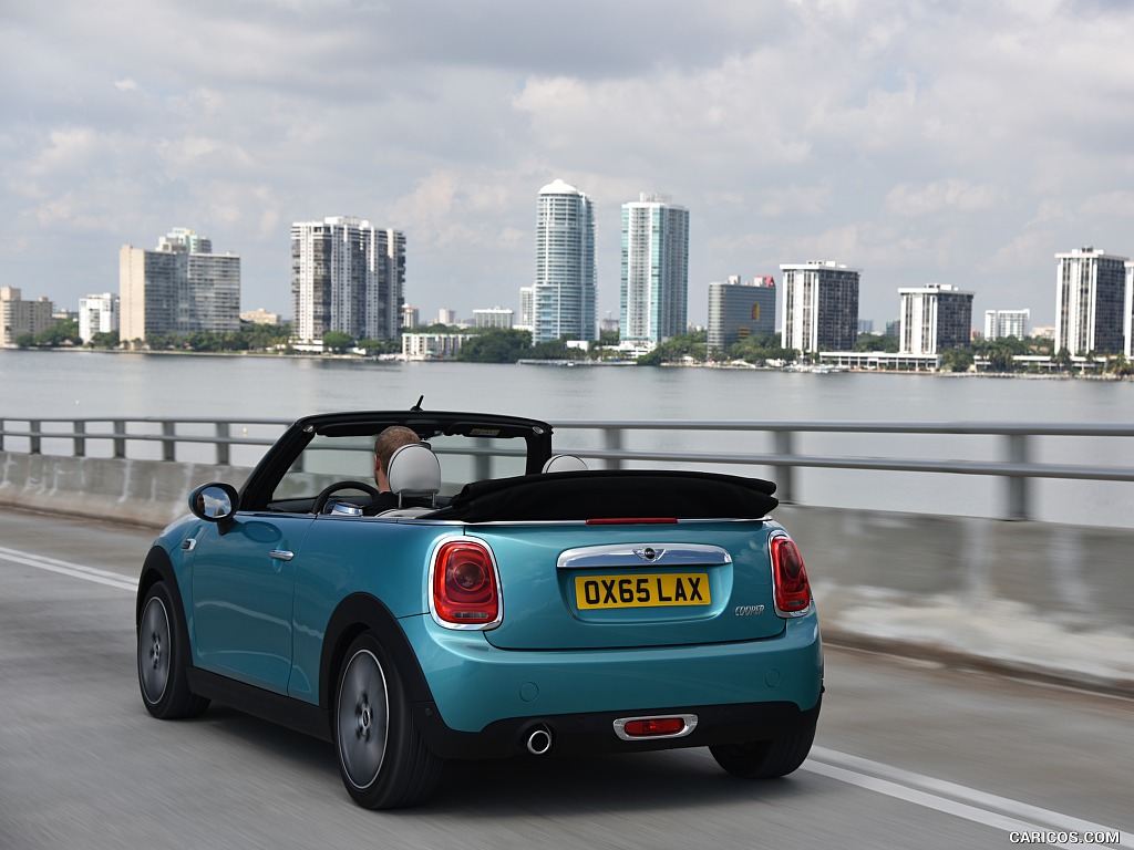 2016 MINI Cooper Convertible (Color: Caribbean Aqua Metallic)