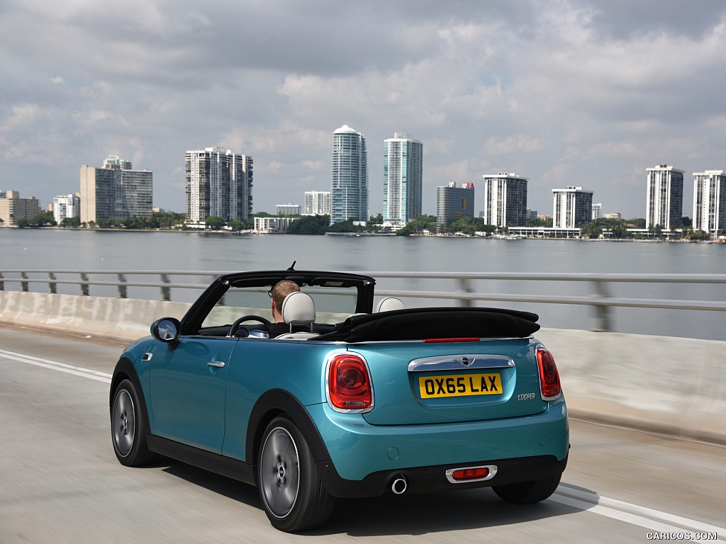 2016 MINI Cooper Convertible (Color: Caribbean Aqua Metallic)