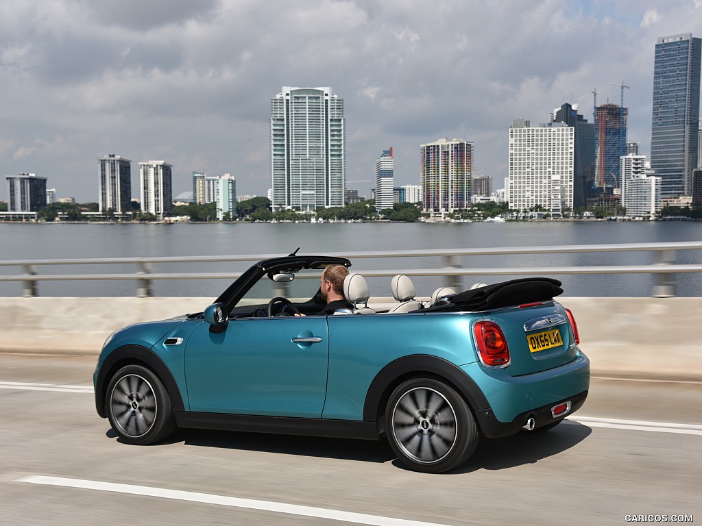 2016 MINI Cooper Convertible (Color: Caribbean Aqua Metallic)