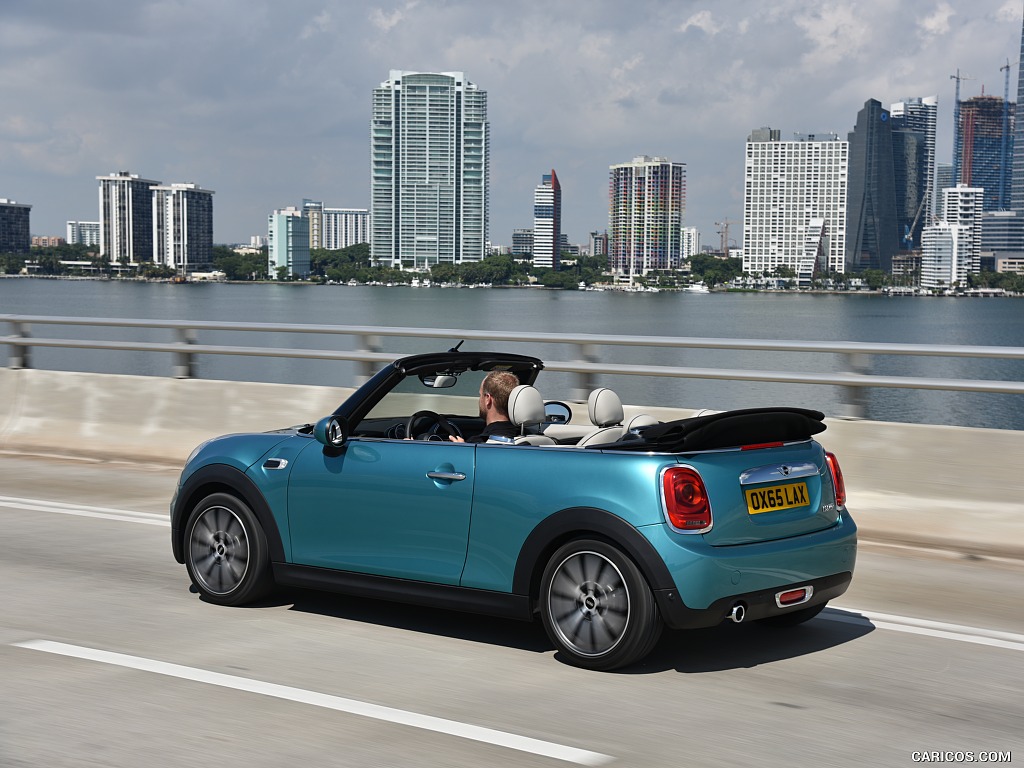 2016 MINI Cooper Convertible (Color: Caribbean Aqua Metallic)