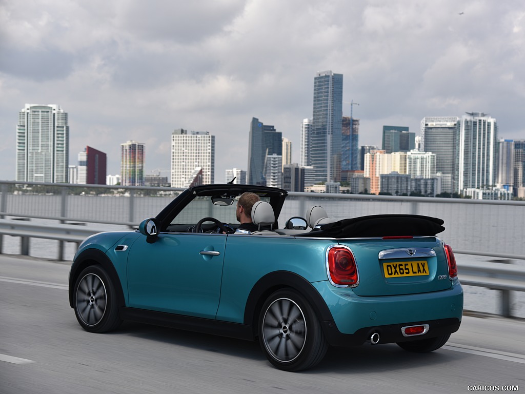 2016 MINI Cooper Convertible (Color: Caribbean Aqua Metallic)