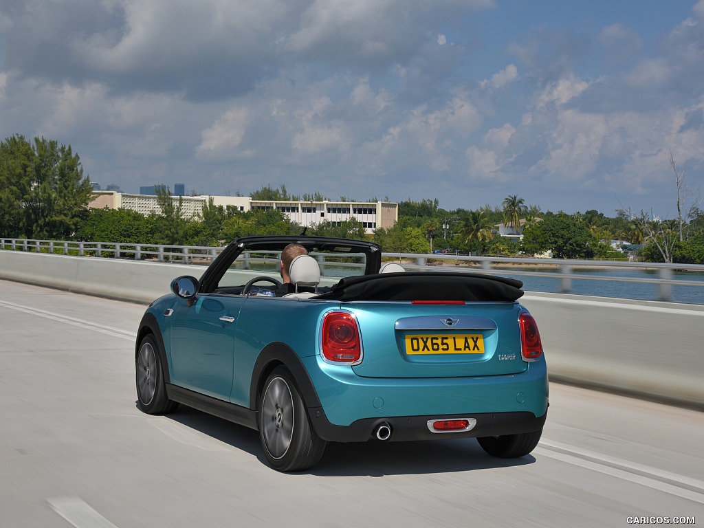 2016 MINI Cooper Convertible (Color: Caribbean Aqua Metallic)