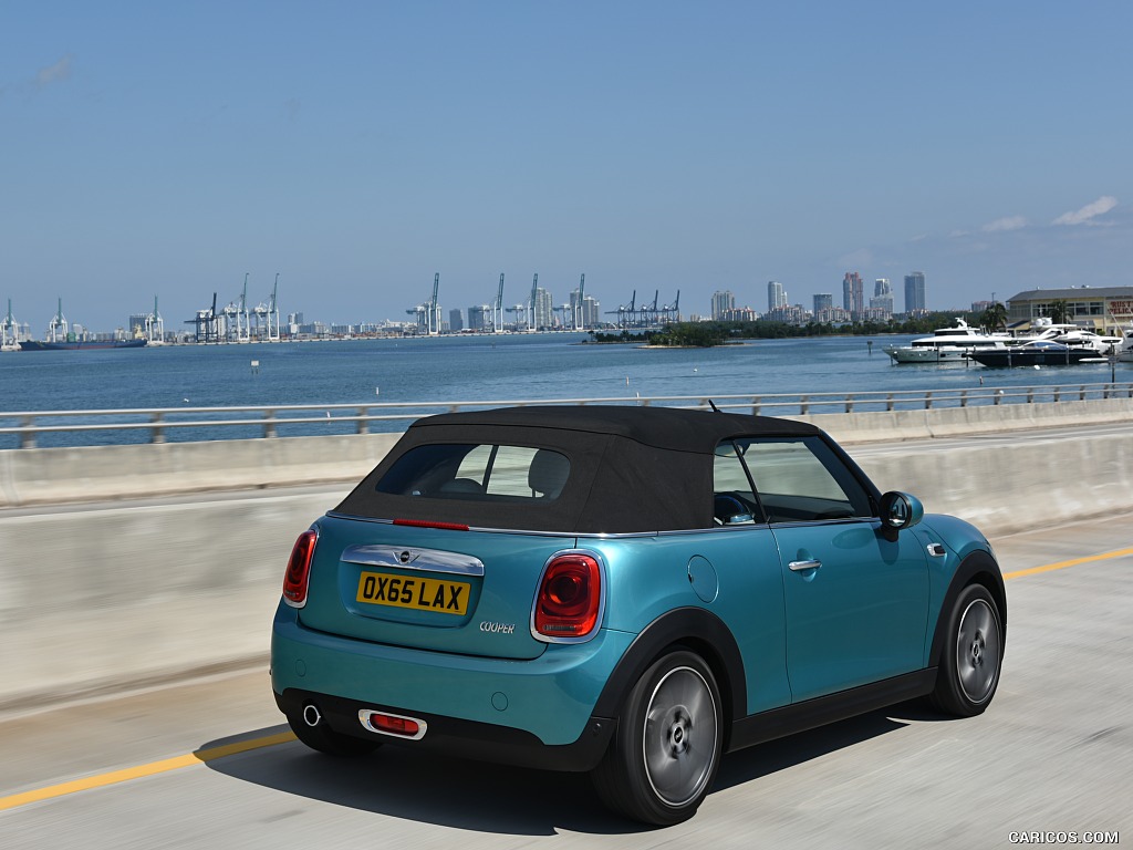 2016 MINI Cooper Convertible (Color: Caribbean Aqua Metallic)