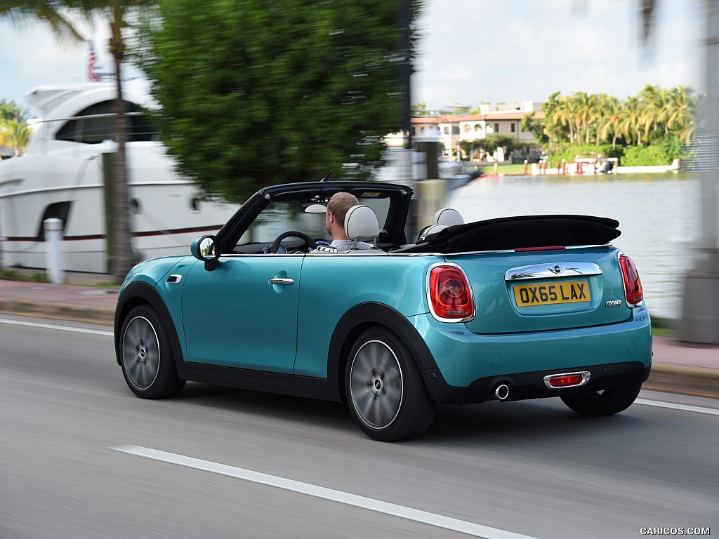 2016 MINI Cooper Convertible (Color: Caribbean Aqua Metallic)