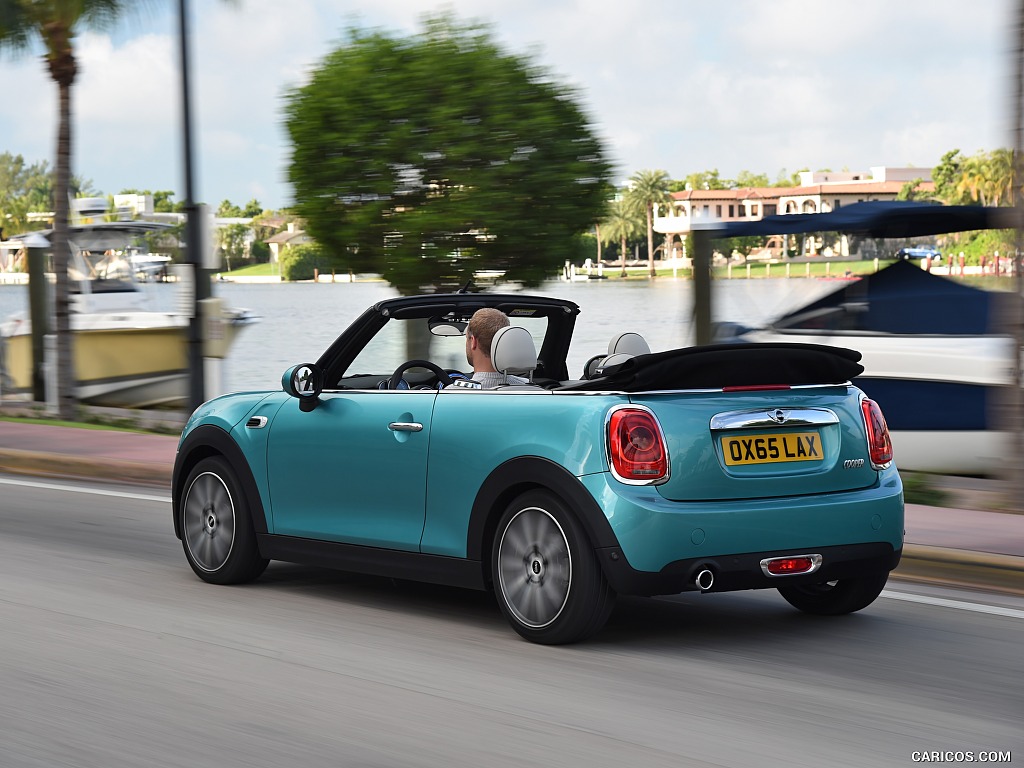 2016 MINI Cooper Convertible (Color: Caribbean Aqua Metallic)