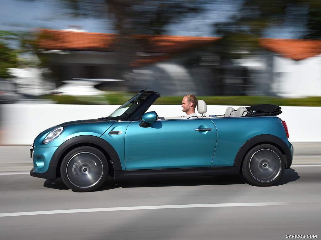 2016 MINI Cooper Convertible (Color: Caribbean Aqua Metallic)