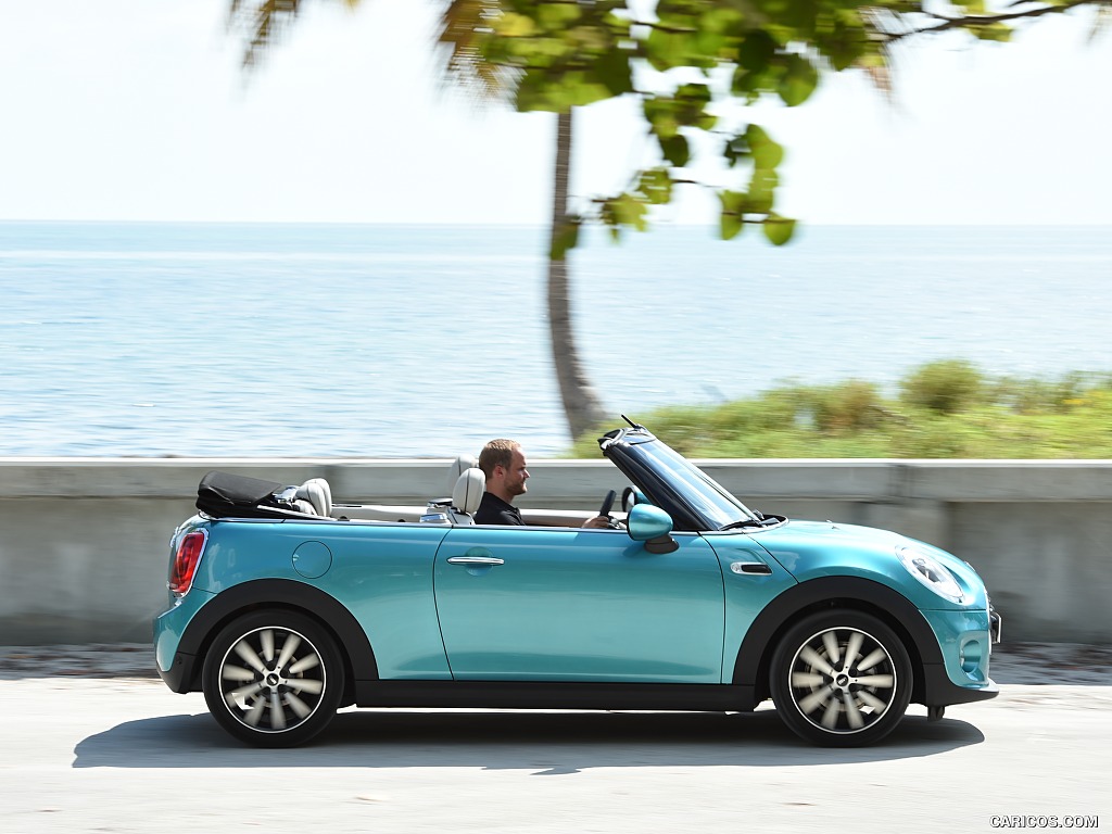 2016 MINI Cooper Convertible (Color: Caribbean Aqua Metallic)