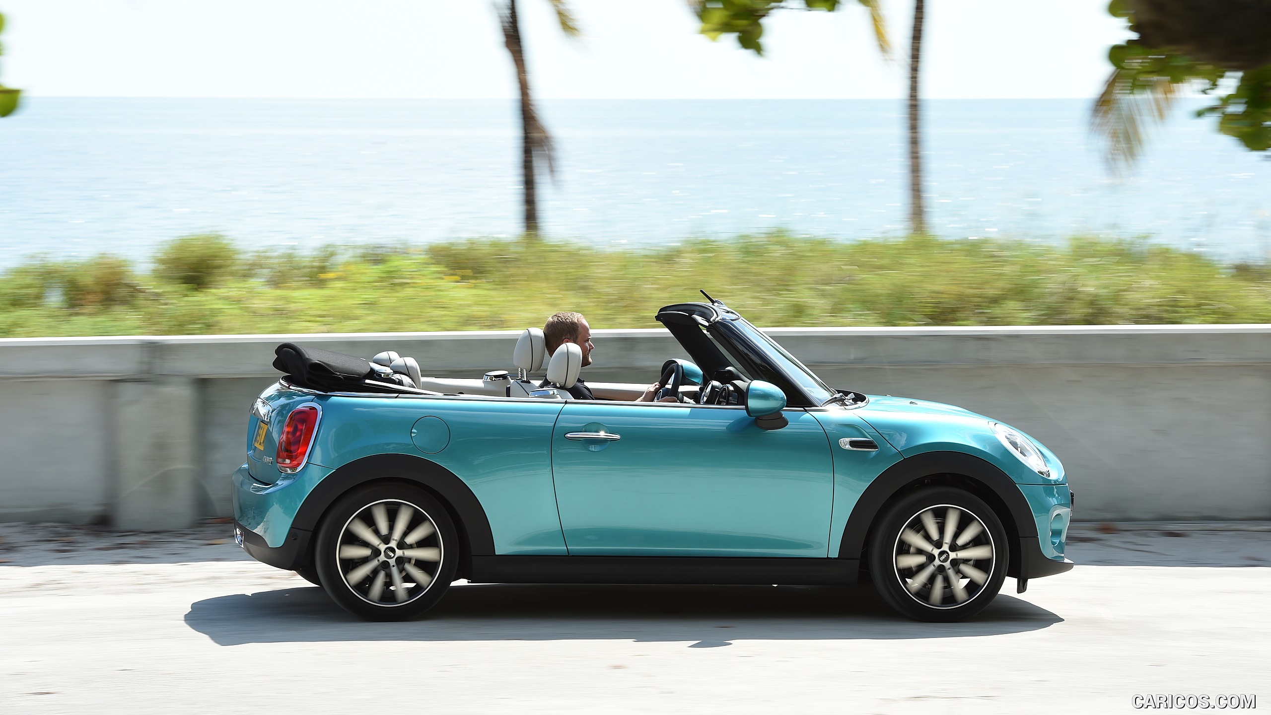 2016 MINI Cooper Convertible (Color: Caribbean Aqua Metallic) | Caricos