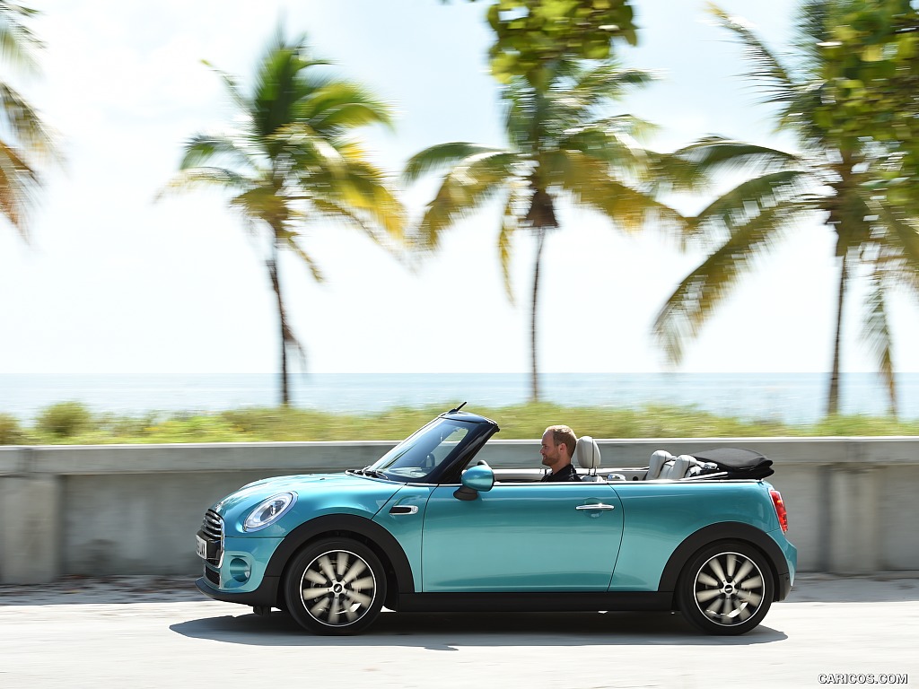 2016 MINI Cooper Convertible (Color: Caribbean Aqua Metallic)