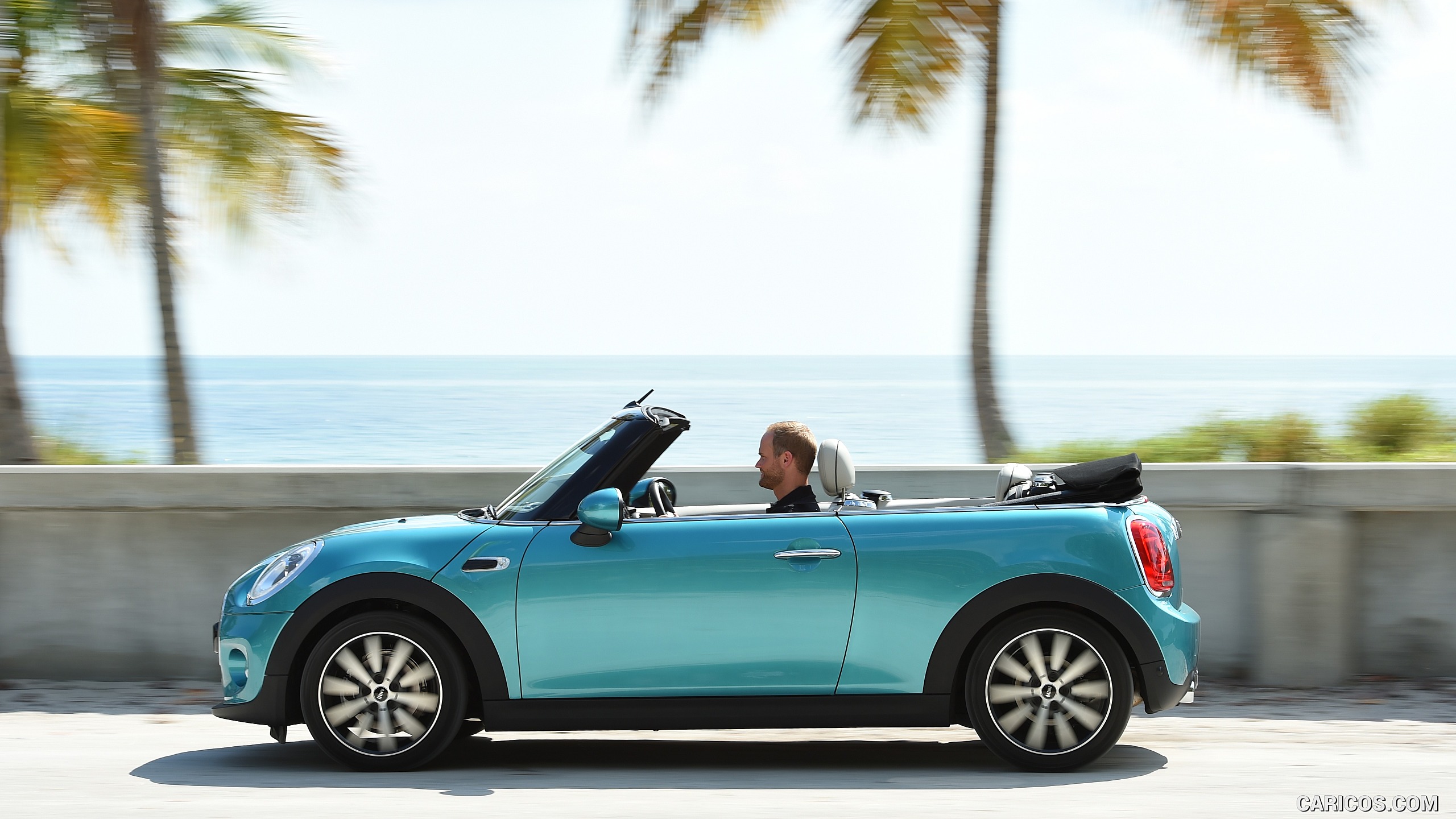 2016 MINI Cooper Convertible (Color: Caribbean Aqua Metallic) | Caricos