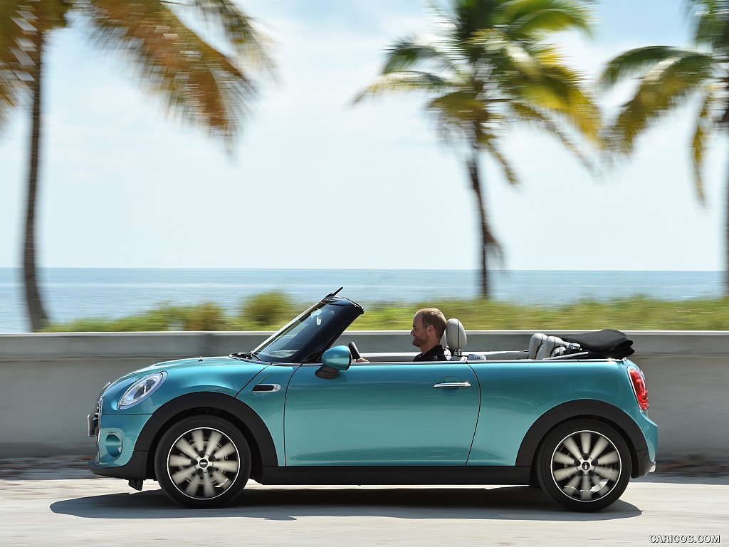 2016 MINI Cooper Convertible (Color: Caribbean Aqua Metallic)