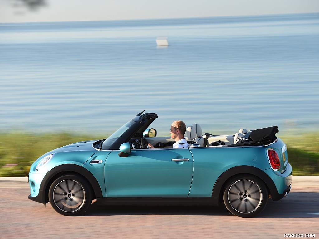 2016 MINI Cooper Convertible (Color: Caribbean Aqua Metallic)