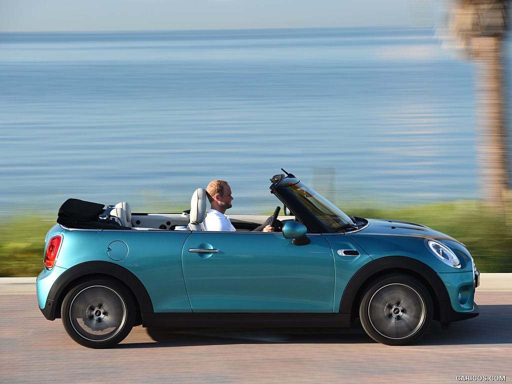 2016 MINI Cooper Convertible (Color: Caribbean Aqua Metallic)