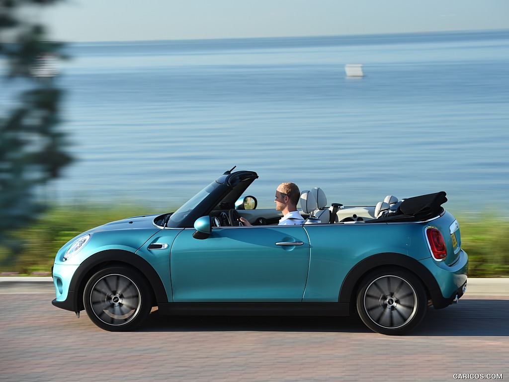 2016 MINI Cooper Convertible (Color: Caribbean Aqua Metallic)