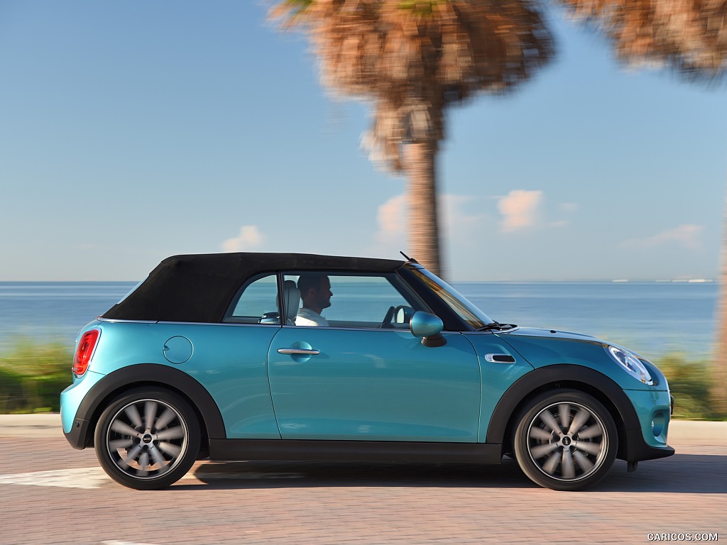 2016 MINI Cooper Convertible (Color: Caribbean Aqua Metallic)