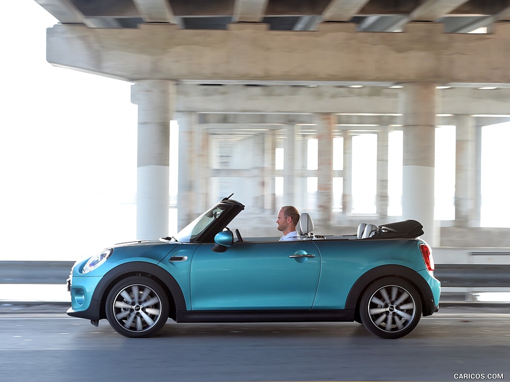 2016 MINI Cooper Convertible (Color: Caribbean Aqua Metallic)