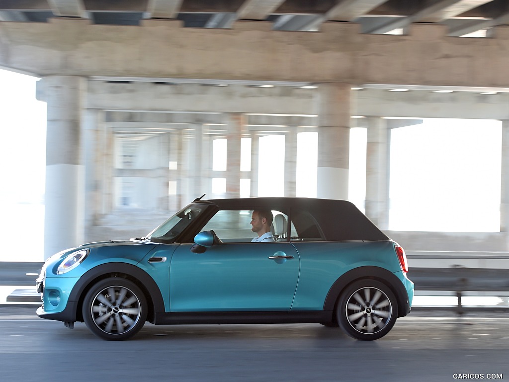 2016 MINI Cooper Convertible (Color: Caribbean Aqua Metallic)