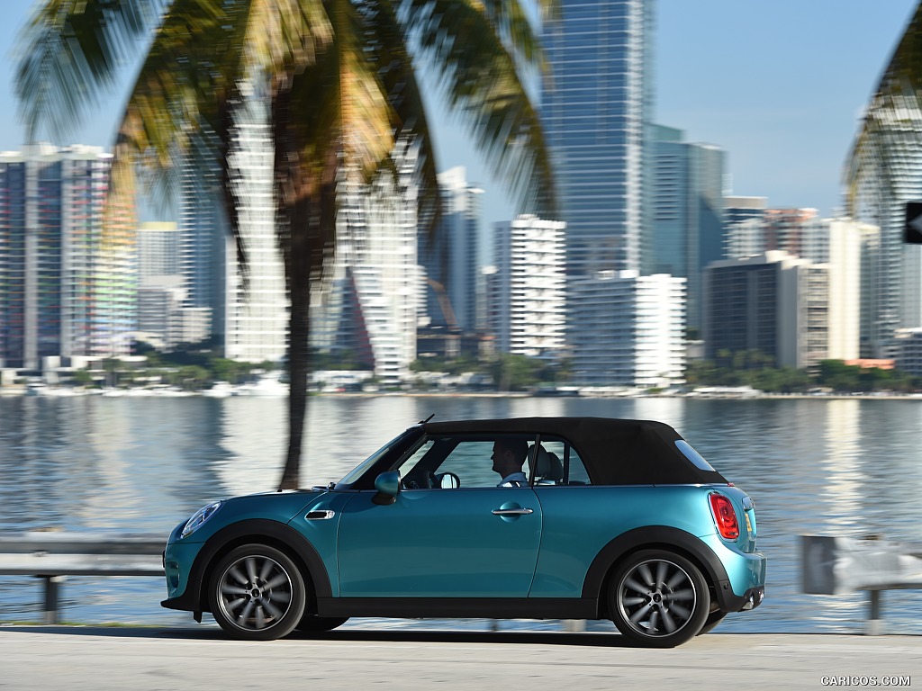 2016 MINI Cooper Convertible (Color: Caribbean Aqua Metallic)