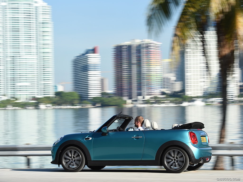 2016 MINI Cooper Convertible (Color: Caribbean Aqua Metallic)