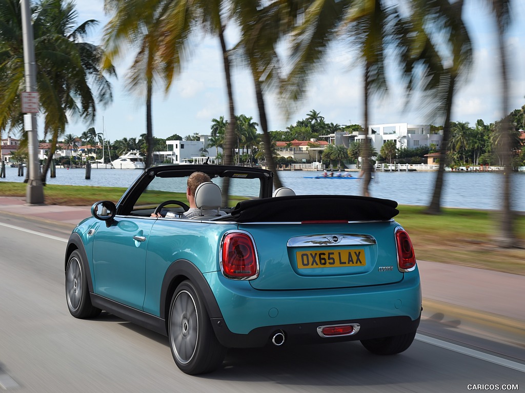 2016 MINI Cooper Convertible (Color: Caribbean Aqua Metallic)