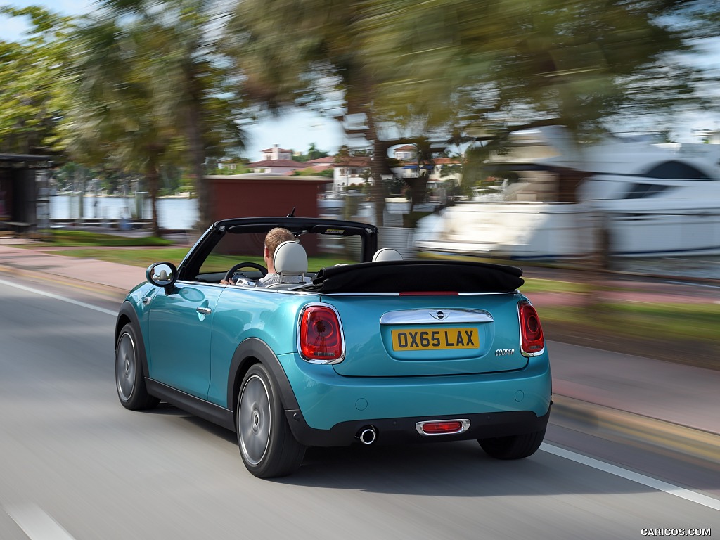 2016 MINI Cooper Convertible (Color: Caribbean Aqua Metallic)