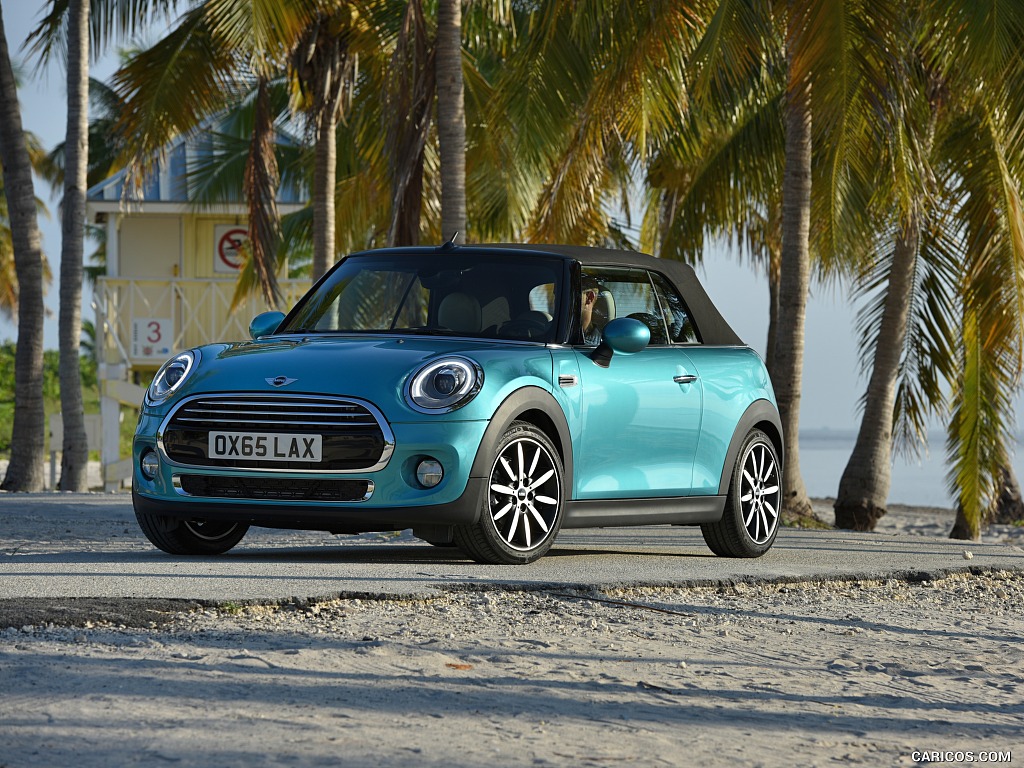 2016 MINI Cooper Convertible (Color: Caribbean Aqua Metallic)