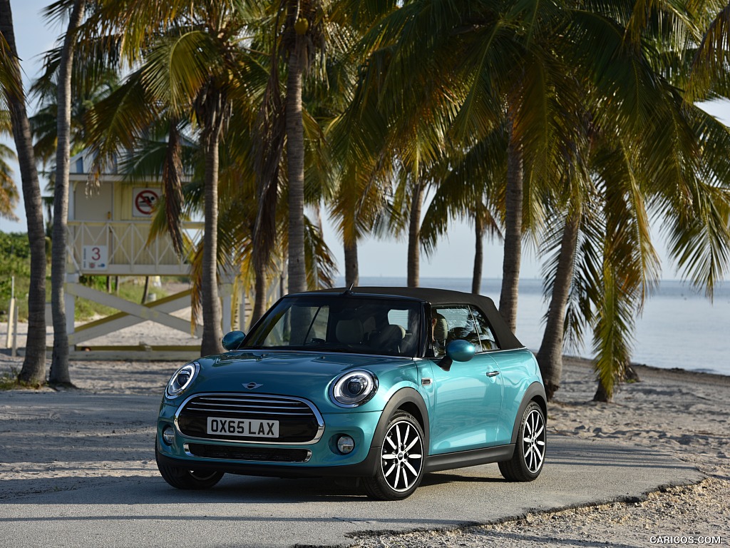 2016 MINI Cooper Convertible (Color: Caribbean Aqua Metallic)