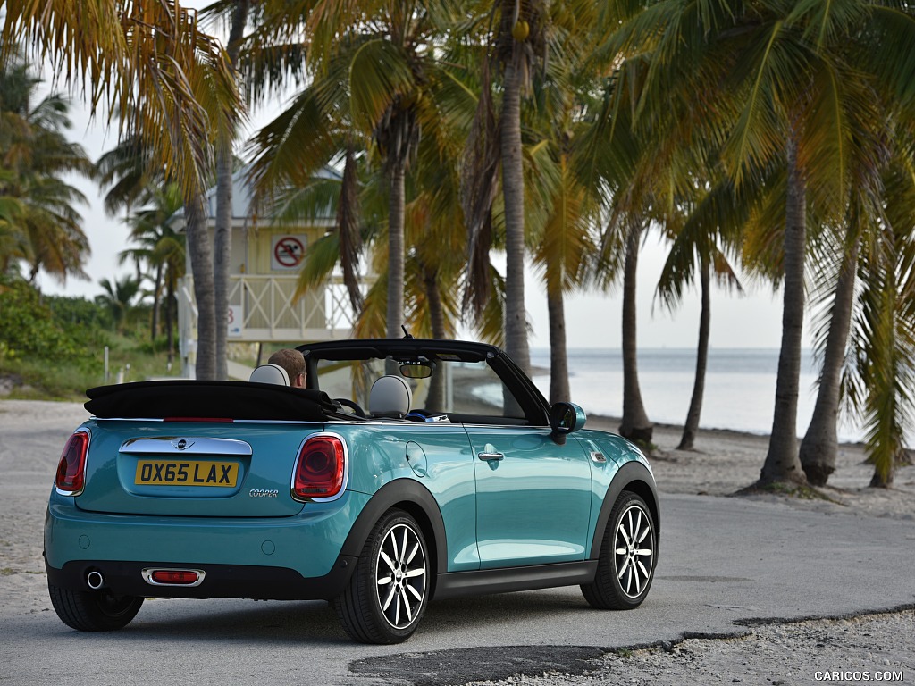 2016 MINI Cooper Convertible (Color: Caribbean Aqua Metallic)