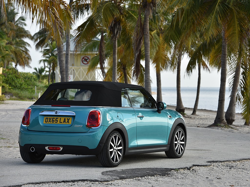 2016 MINI Cooper Convertible (Color: Caribbean Aqua Metallic)