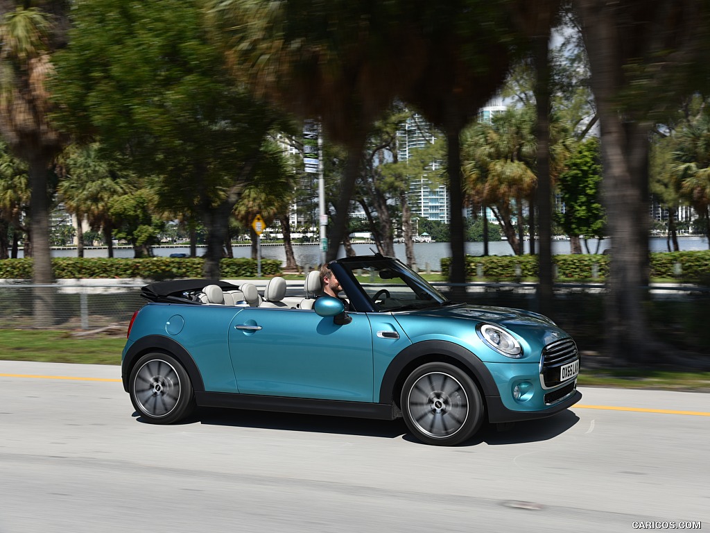 2016 MINI Cooper Convertible (Color: Caribbean Aqua Metallic)