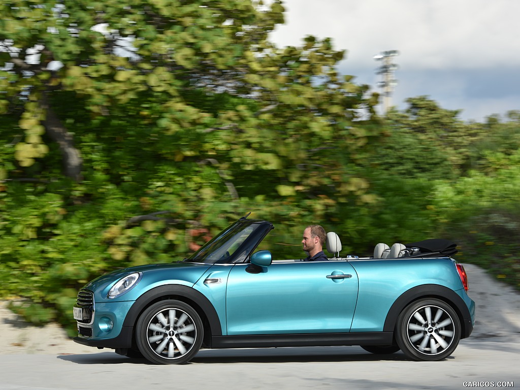 2016 MINI Cooper Convertible (Color: Caribbean Aqua Metallic)