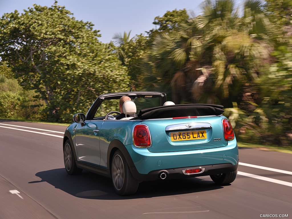 2016 MINI Cooper Convertible (Color: Caribbean Aqua Metallic)