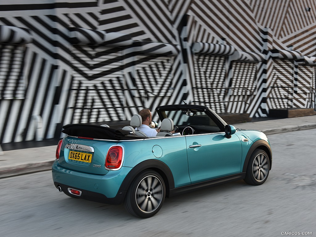 2016 MINI Cooper Convertible (Color: Caribbean Aqua Metallic)