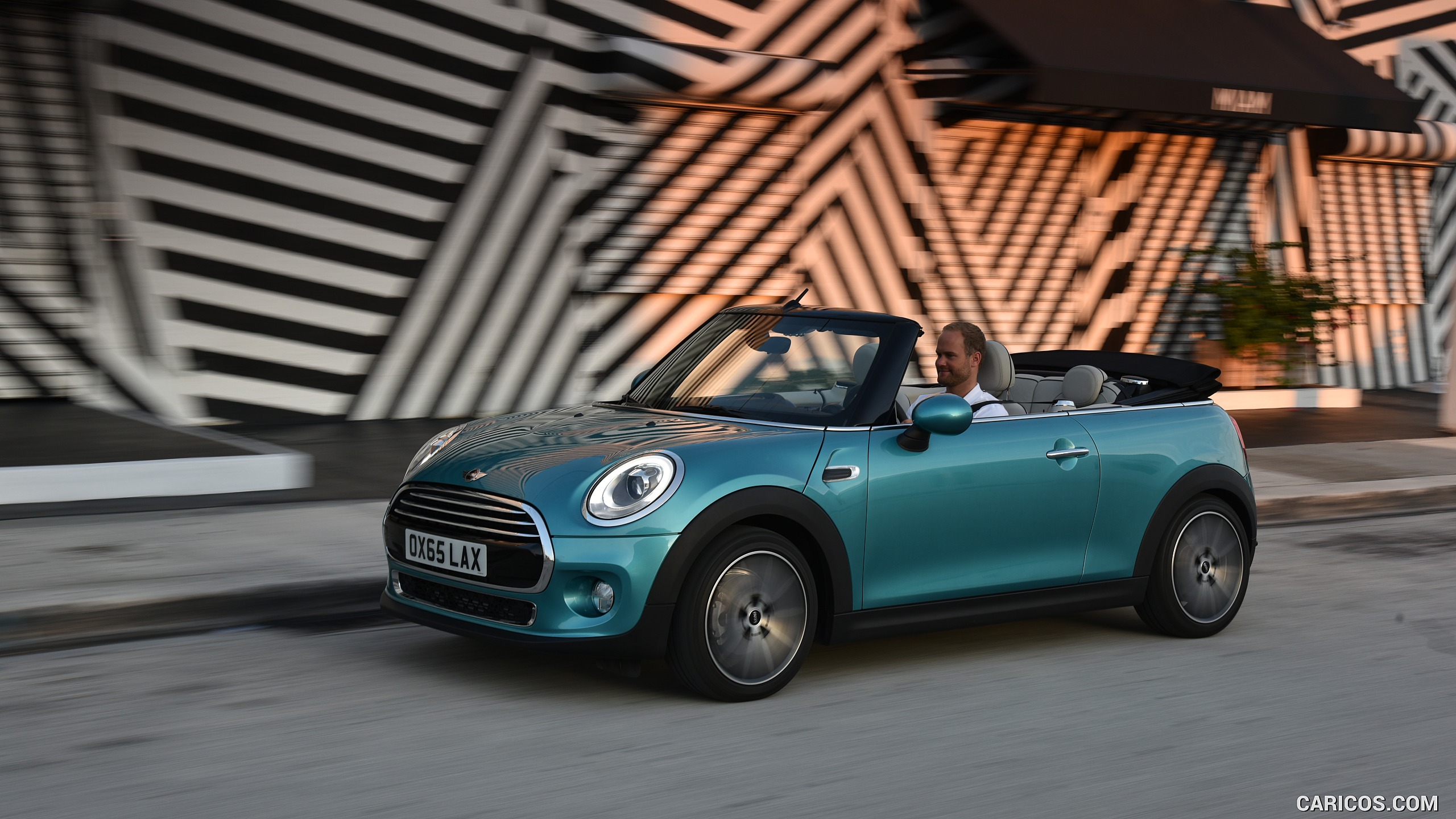 2016 MINI Cooper Convertible (Color: Caribbean Aqua Metallic) | Caricos