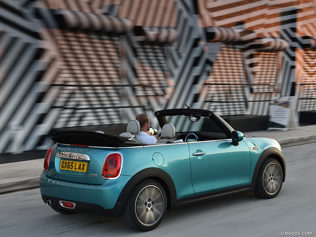 2016 MINI Cooper Convertible (Color: Caribbean Aqua Metallic)